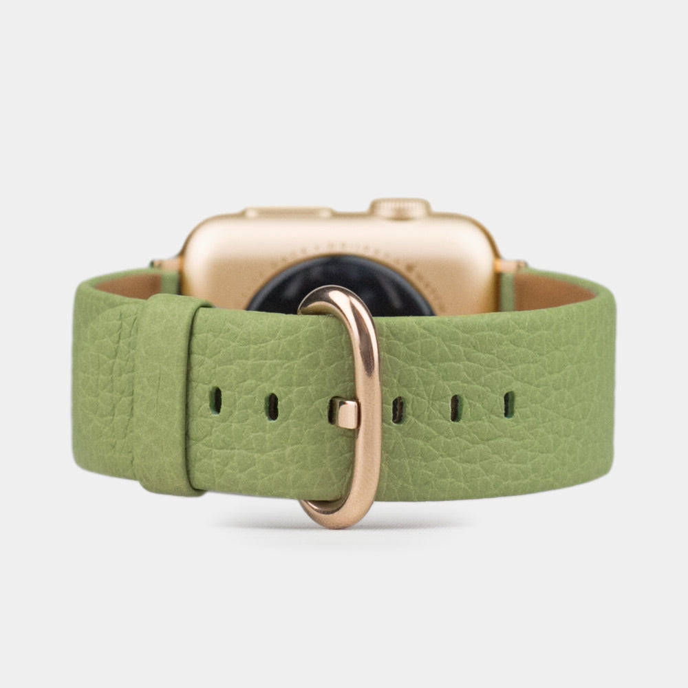 strap apple watch 45 / 46mm olive | Marcel Robert