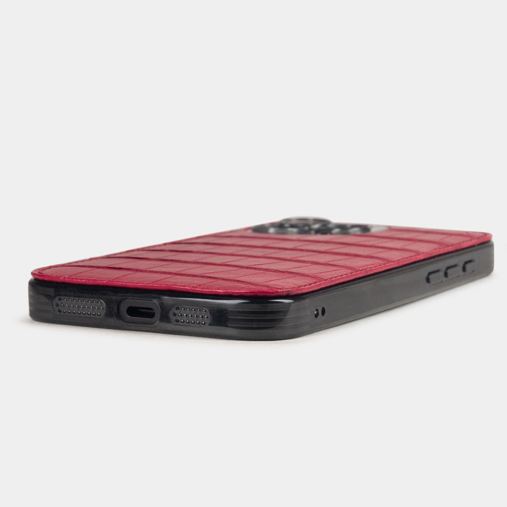 Alligator cover case iPhone 16 Pro Max Red