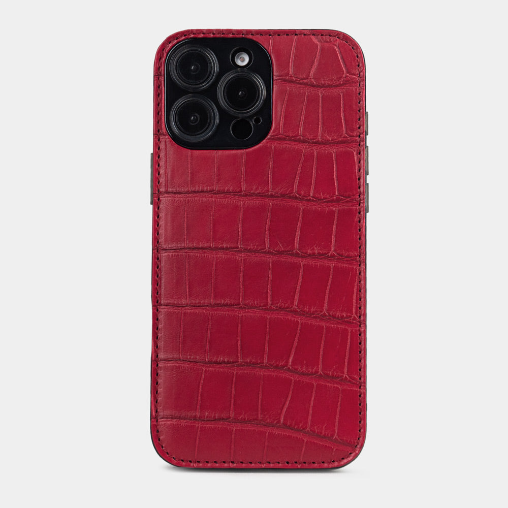 Alligator cover case iPhone 16 Pro Max Red