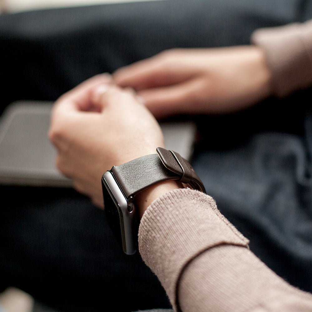 Calfskin Brown Strap Apple Watch 41/42mm | Marcel Robert - 8