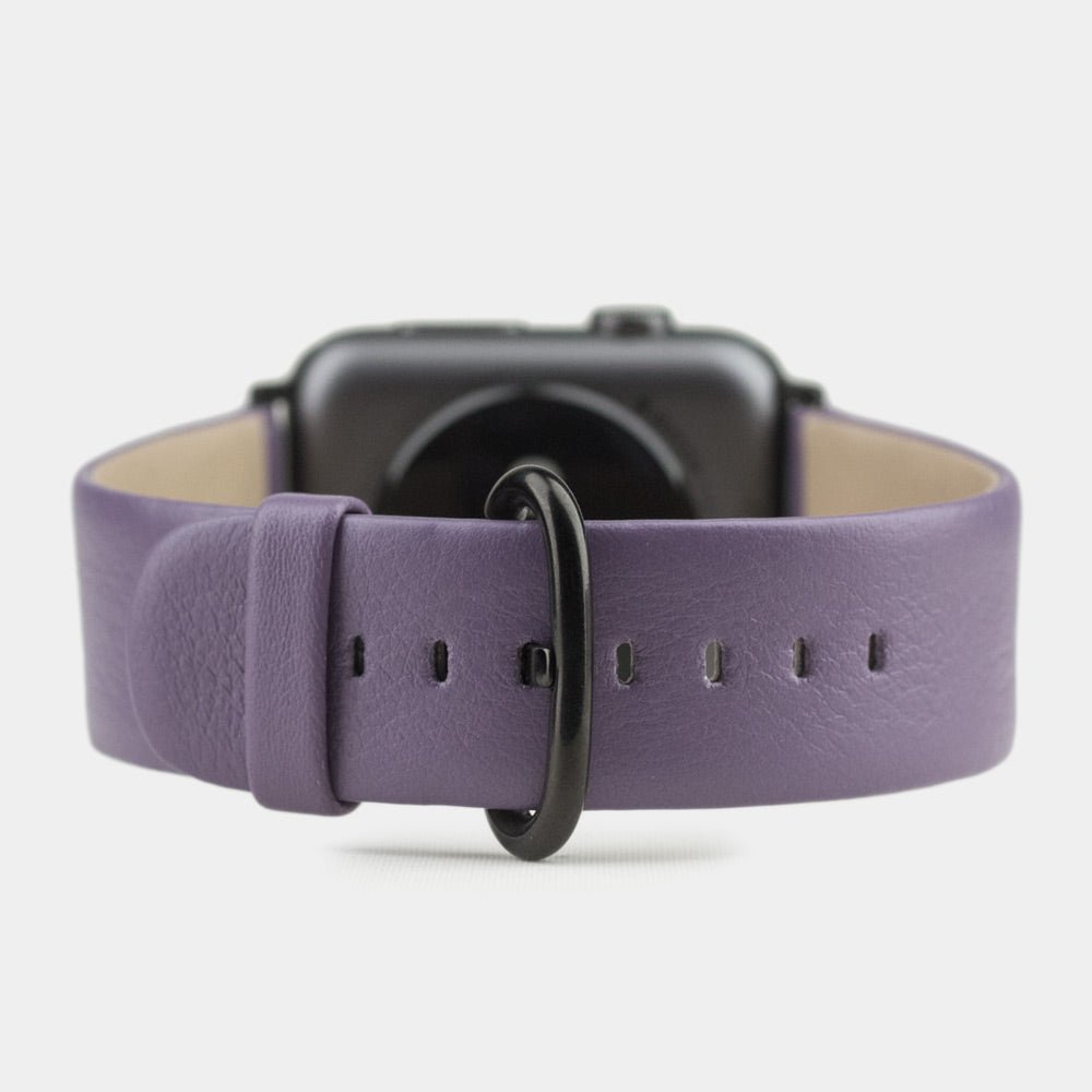Calfskin Strap Apple Watch 38/40/41mm Violet | Marcel Robert - 13