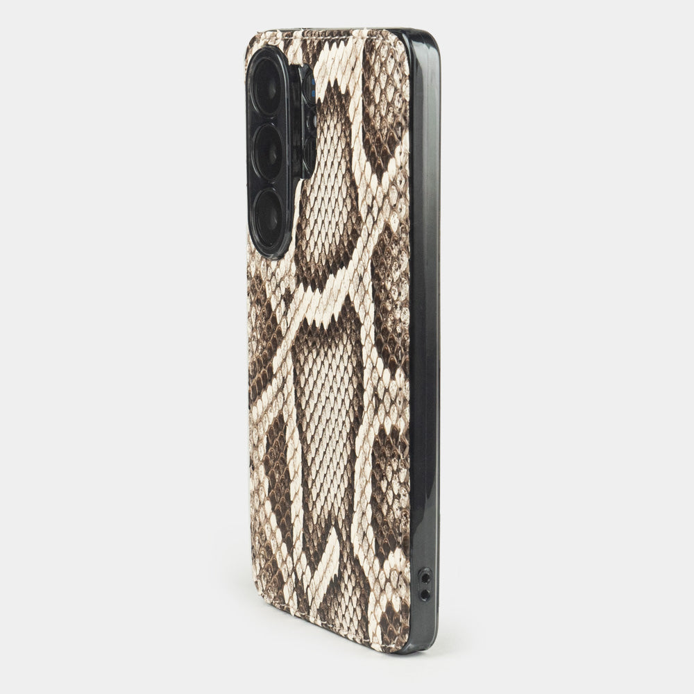 Natural Python Cover Case Samsung S26 Ultra – edge view ultra thin cover