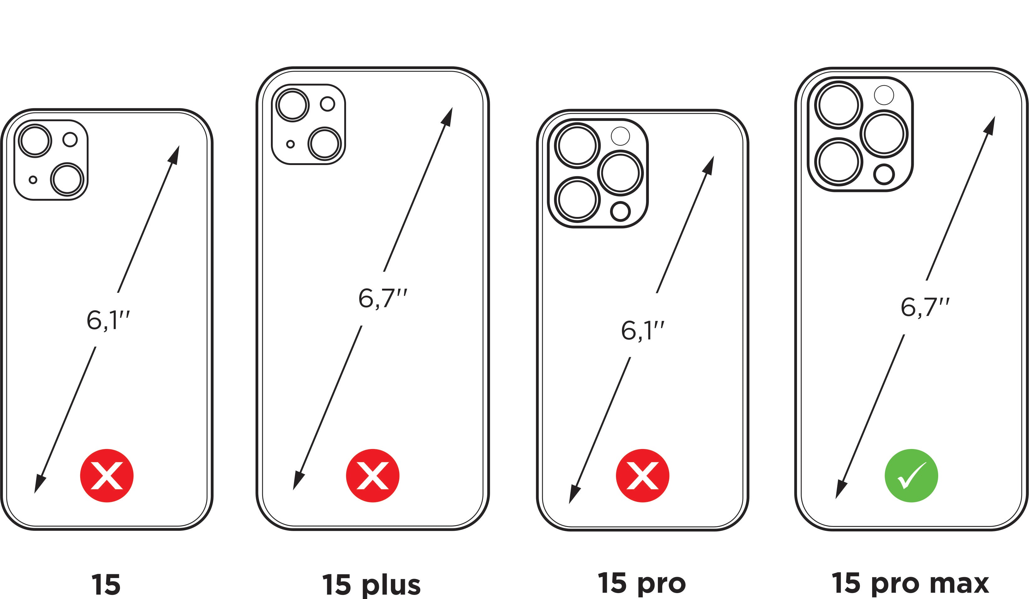 Leather flip case compatibility for iPhone 15, 15 Plus, 15 Pro and 15 Pro Max