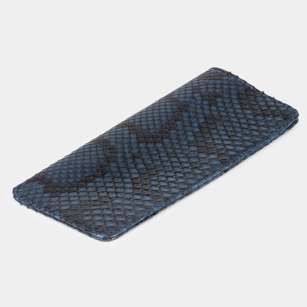 Pocket Pouch for your Glasses in Python Blue | Marcel Robert - 2