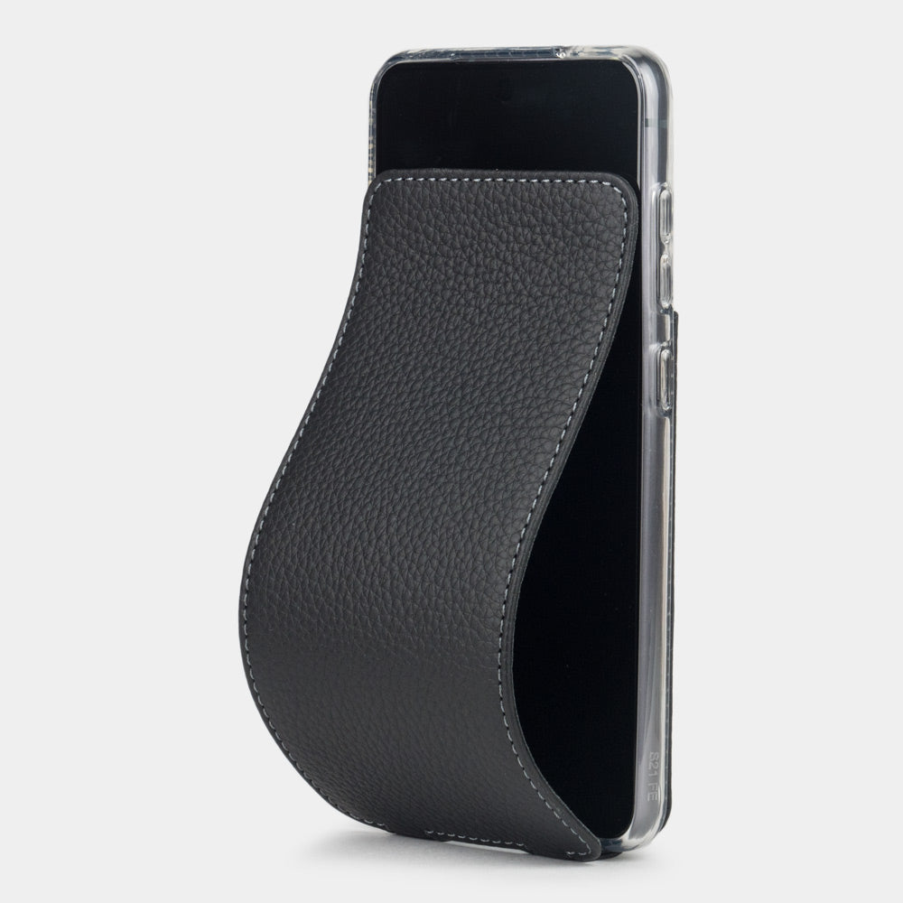 Samsung S21 FE case leather black