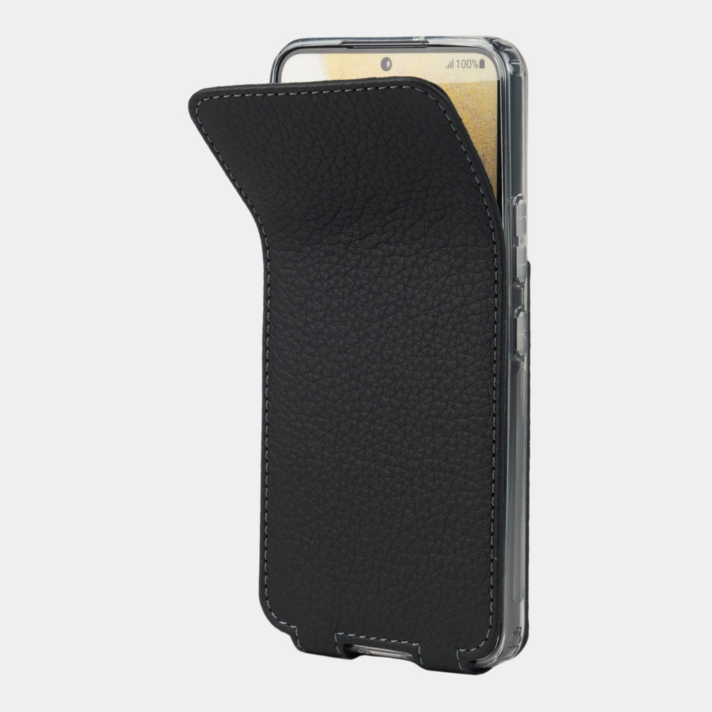 Samsung S22 case leather black