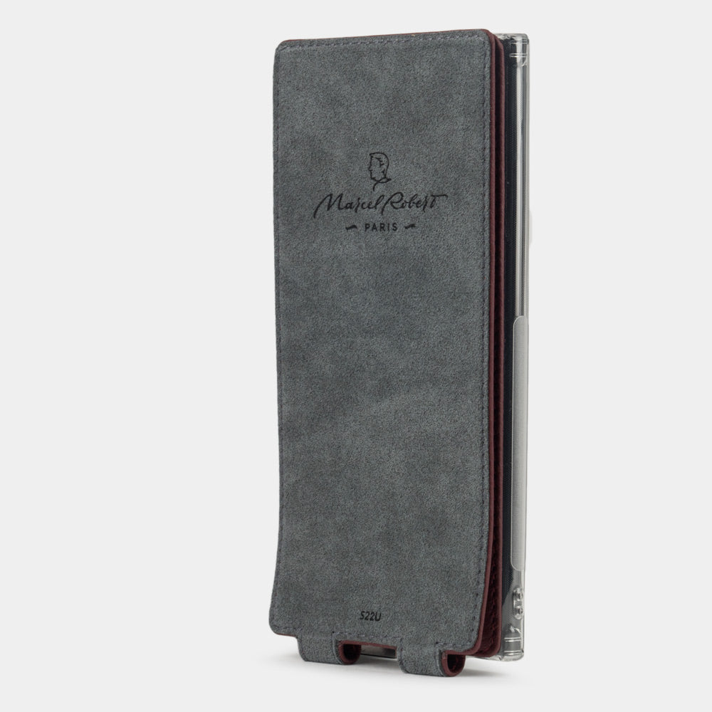 Samsung S22 Ultra case leather bordeaux