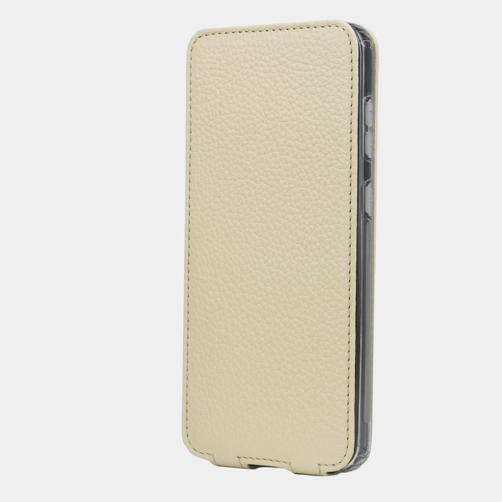 Samsung S23 case leather cream