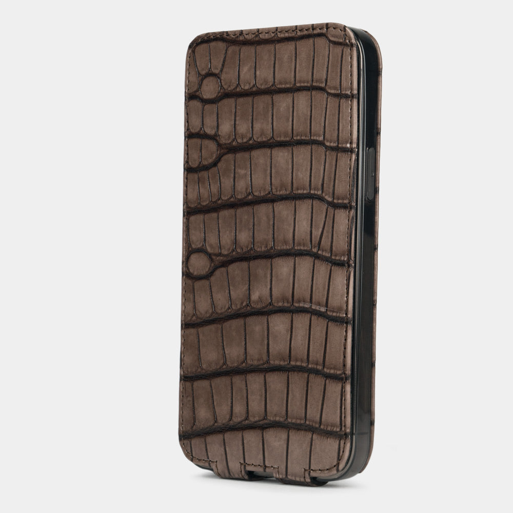 case iPhone 13 Pro alligator vintage