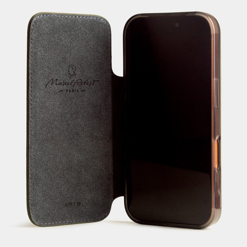 wallet case iPhone 17 Air green