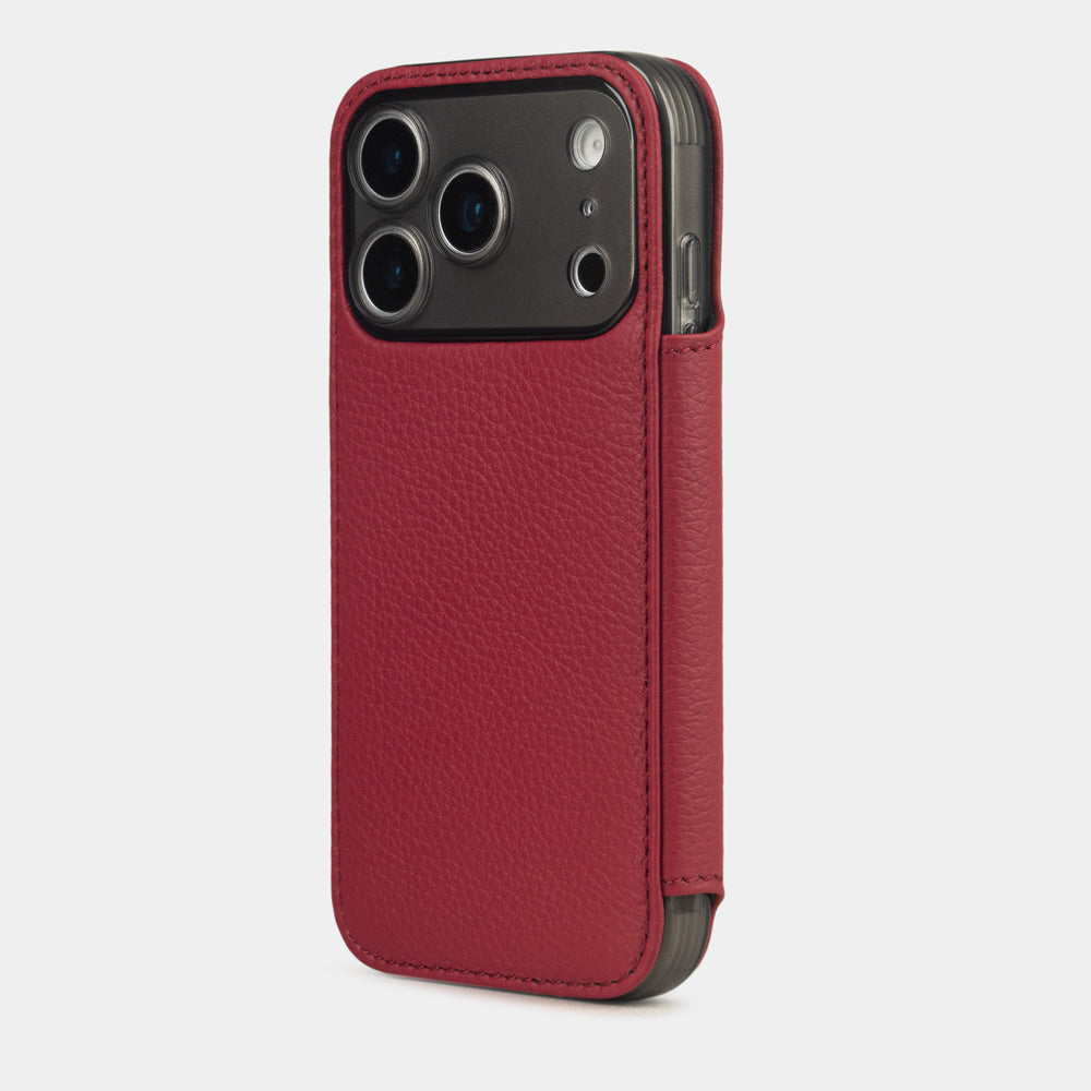 wallet case iPhone 17 Pro red