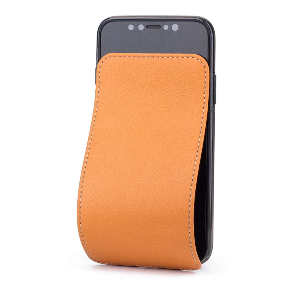 Premium Leather Case iPhone X/XS Gold | Marcel Robert - 0