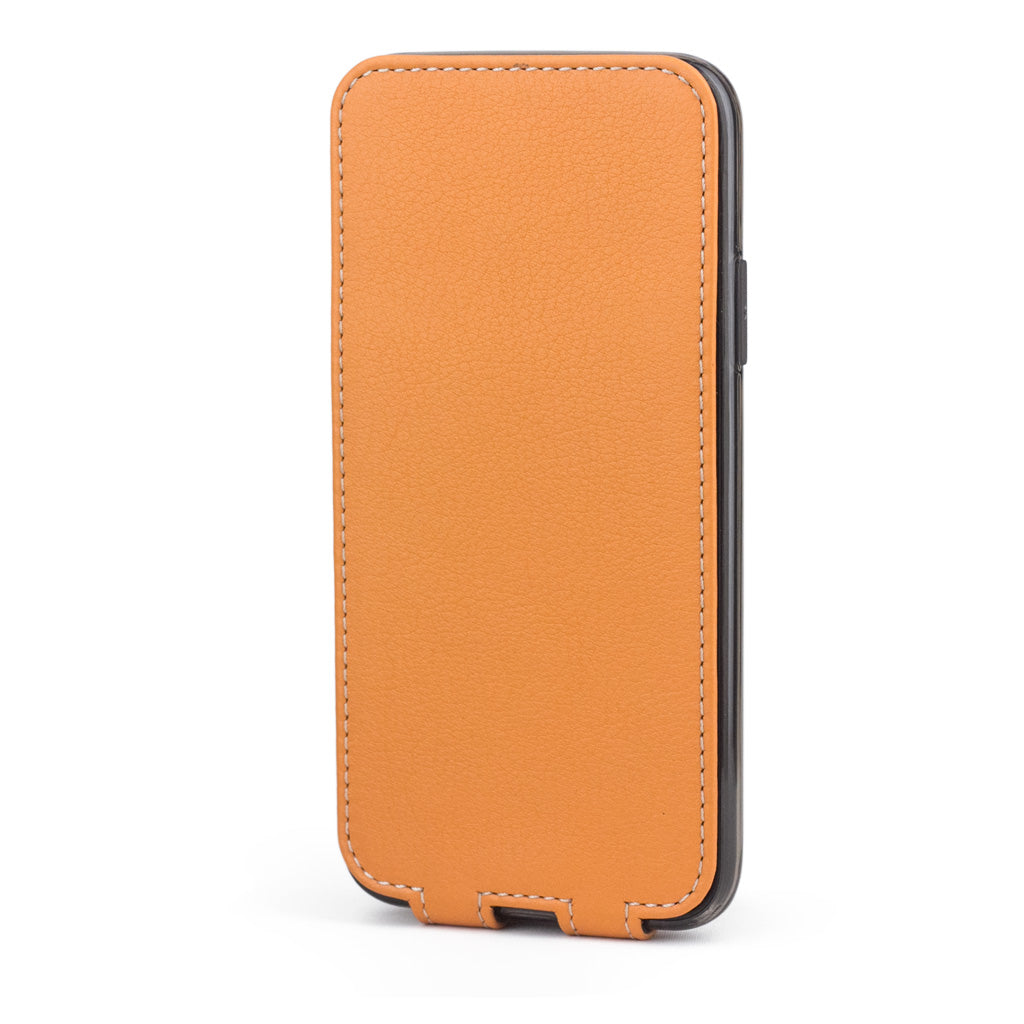 Gold Leather iPhone X Case