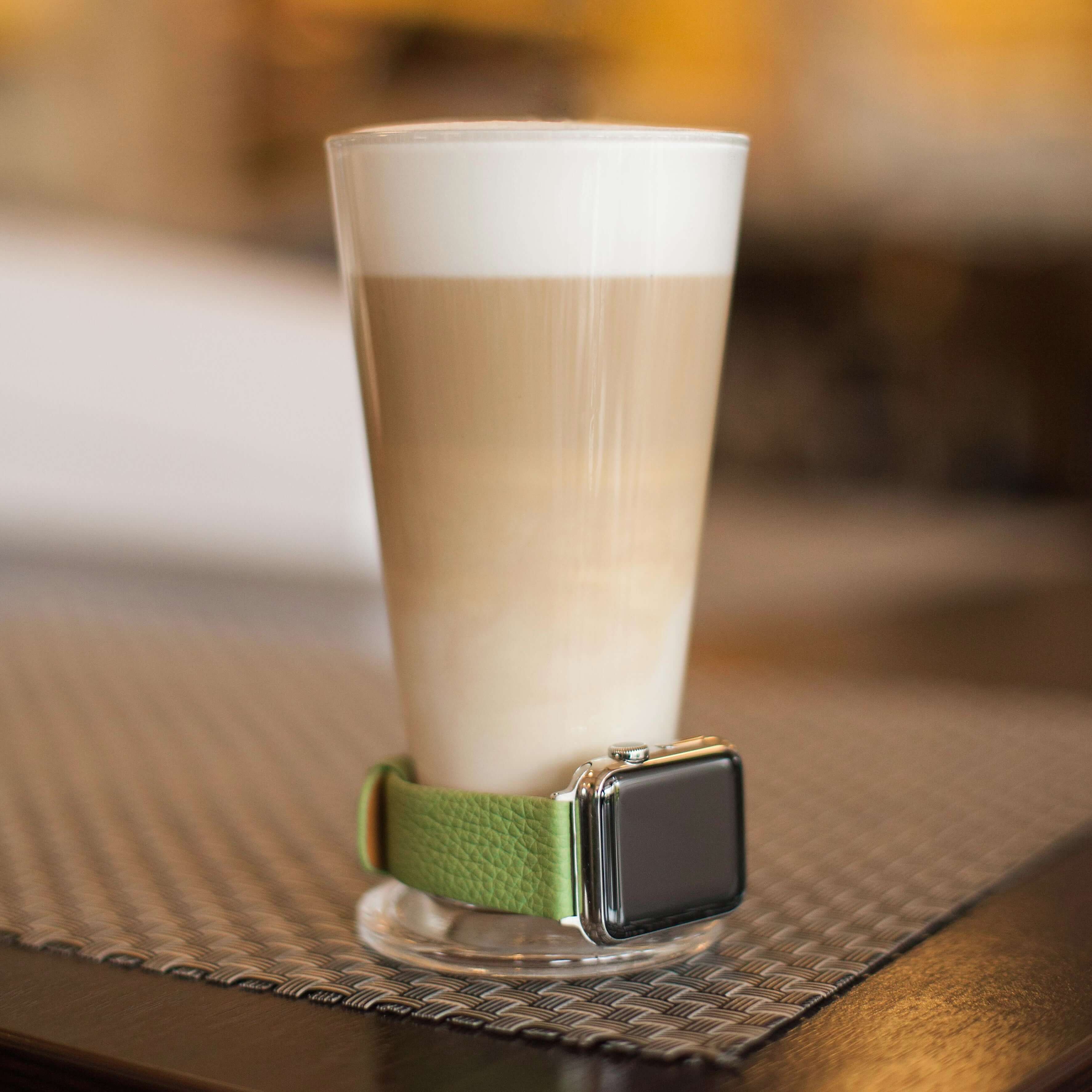 strap apple watch 45 / 46mm olive | Marcel Robert