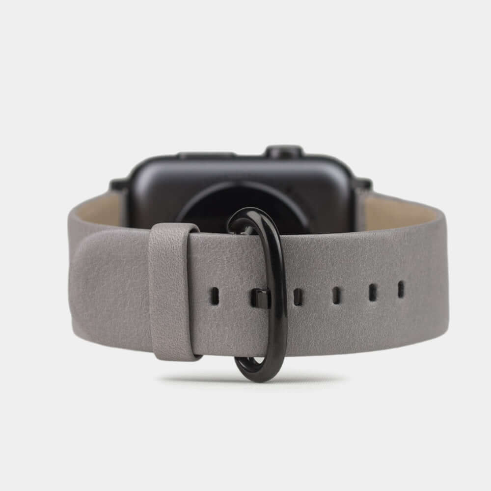 Calfskin Strap Apple Watch 41/42mm Grey | Marcel Robert - 7