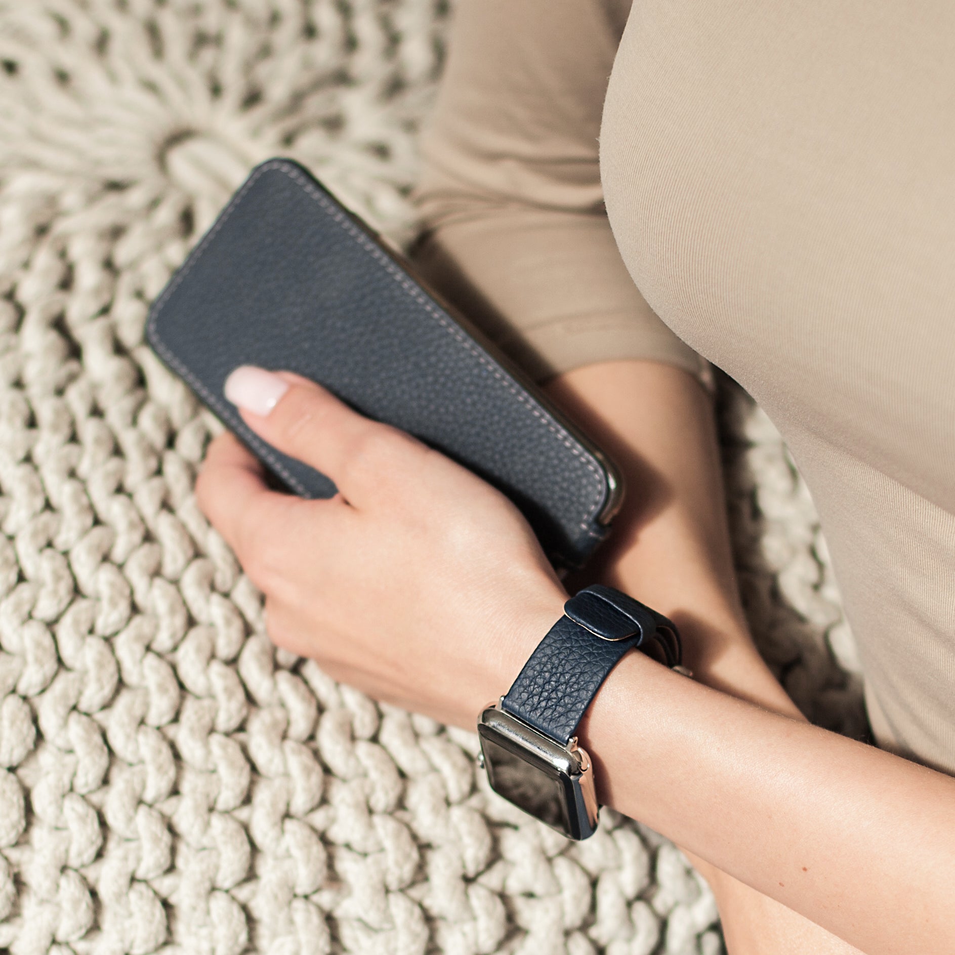 strap apple watch 41 / 42mm blue