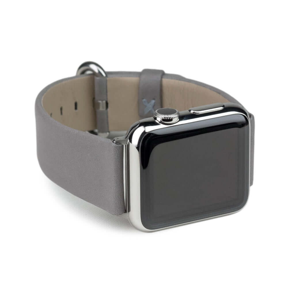 Calfskin Strap Apple Watch 41/42mm Grey | Marcel Robert - 3