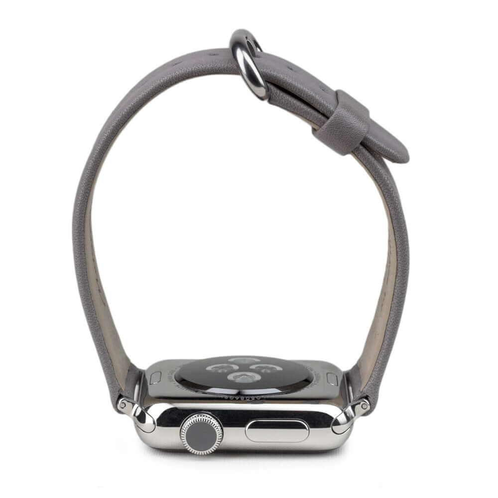 Calfskin Strap Apple Watch 41/42mm Grey | Marcel Robert - 4