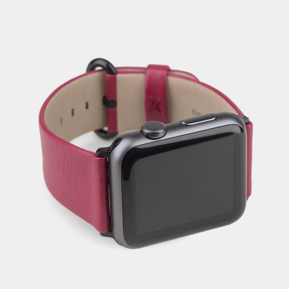 Natural Calfskin Strap Apple Watch 45/46mm | Marcel Robert - 8