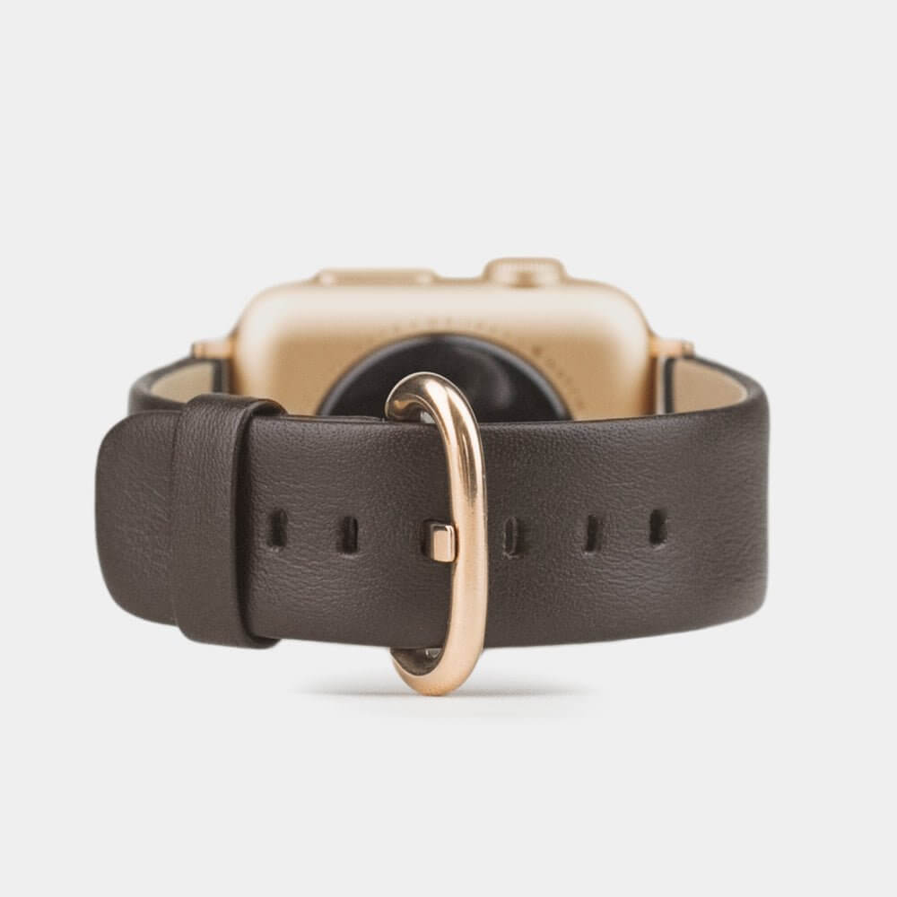 Leather Strap Apple Watch 45/46mm Brown | Marcel Robert - 16