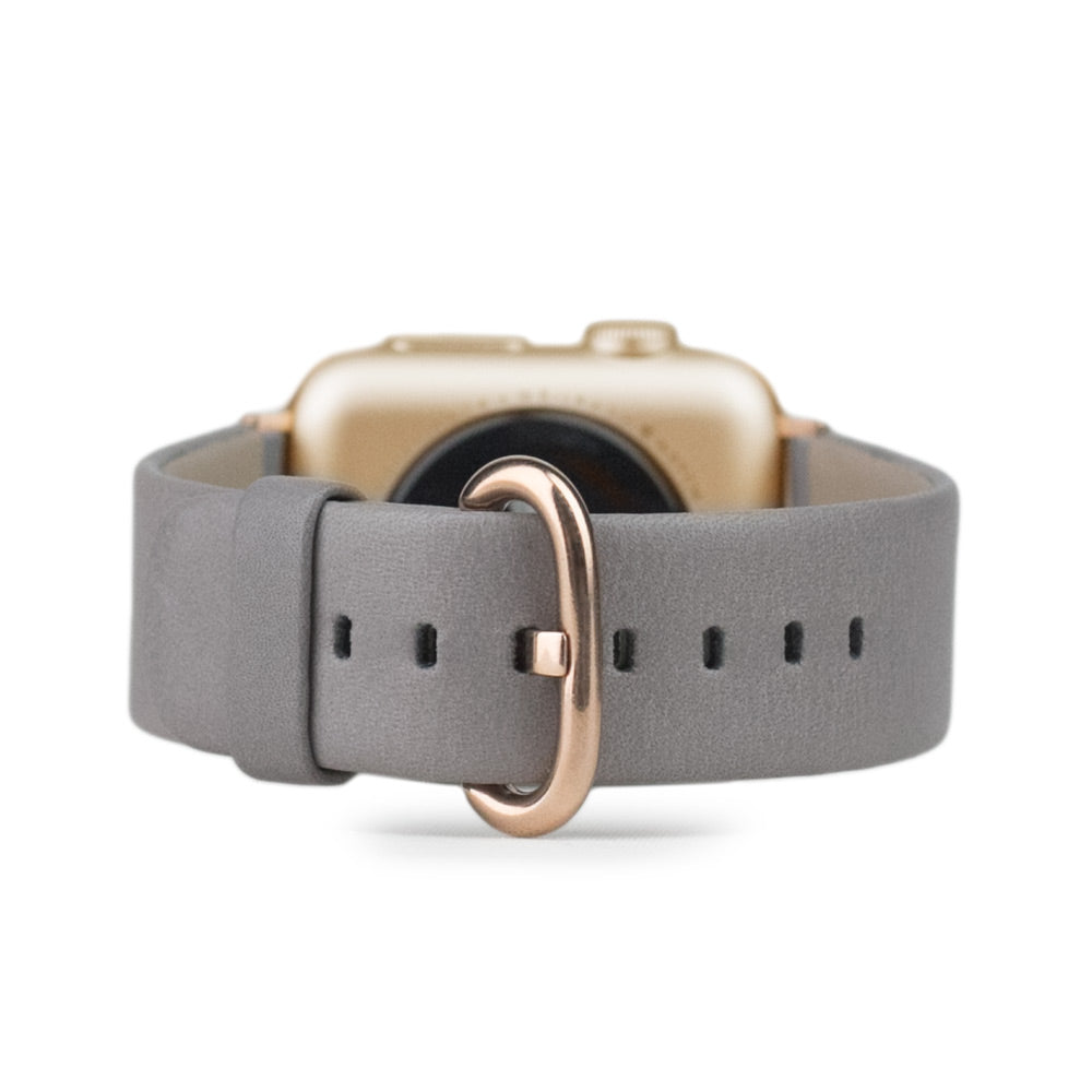 Calfskin Strap Apple Watch 41/42mm Grey | Marcel Robert - 6