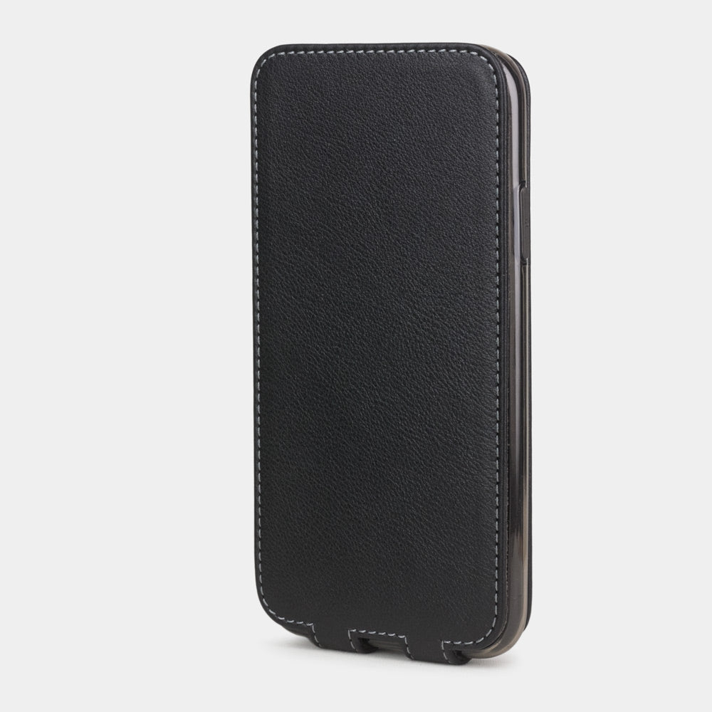 Black Leather iPhone 11 Case