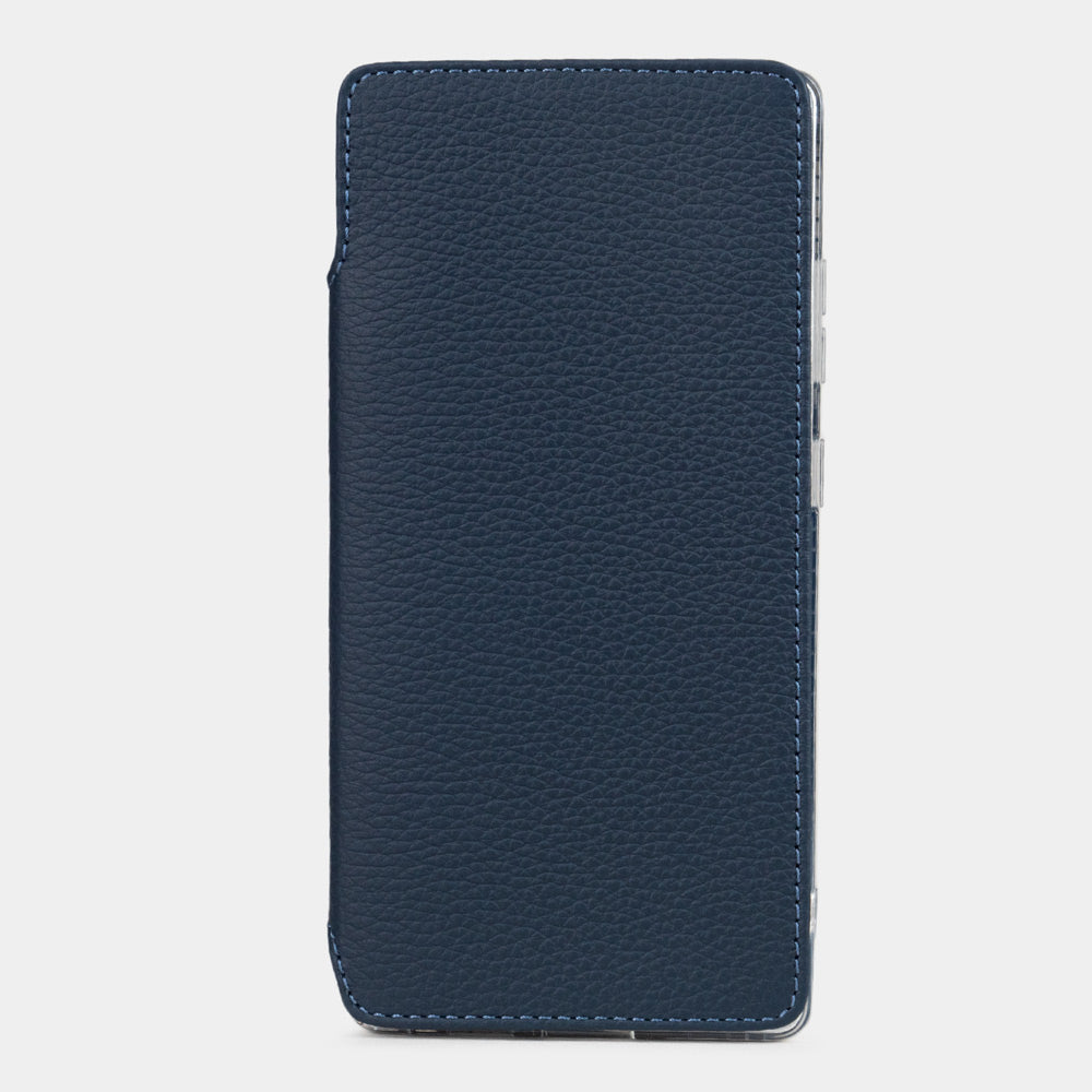 Samsung Galaxy S24 Ultra case wallet leather blue