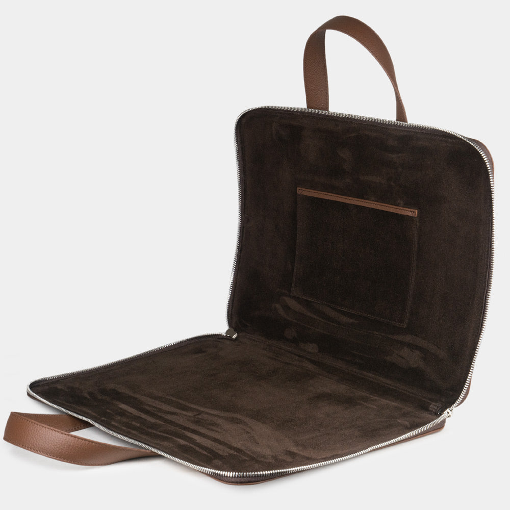 bag notebook bag 17'' brown