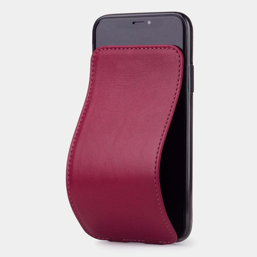 Leather Case for iPhone X/XS Rose Fushia | Marcel Robert - 0