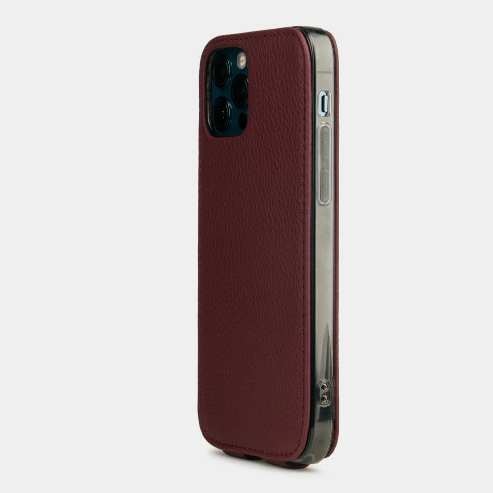 case iPhone 12 Pro bordeaux | Marcel Robert