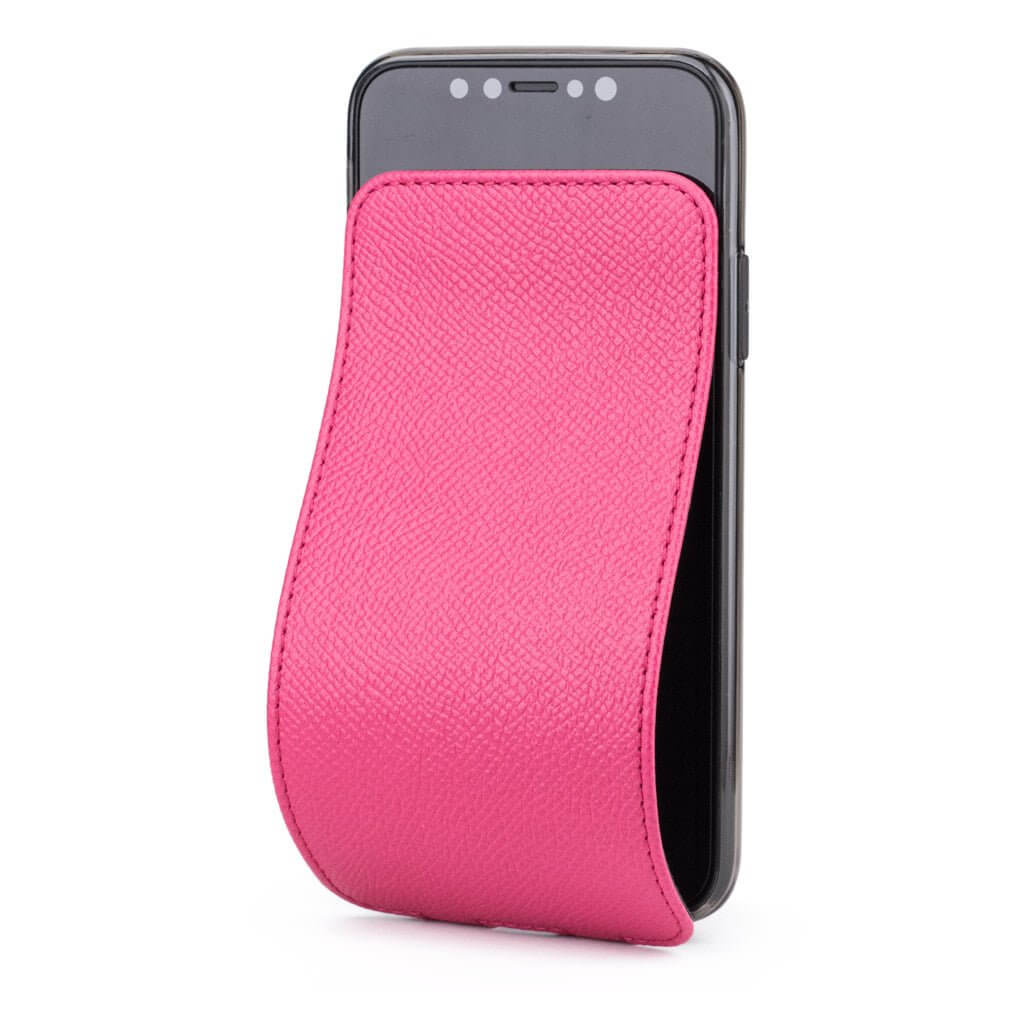 Premium Leather Case iPhone X/XS Bright Pink | Marcel Robert - 0