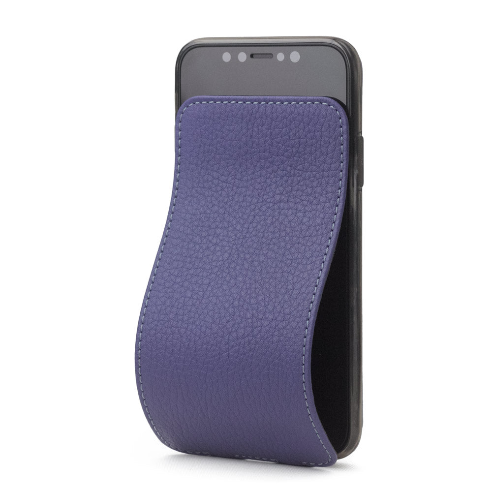Premium Leather Case iPhone X/XS Purple | Marcel Robert - 0