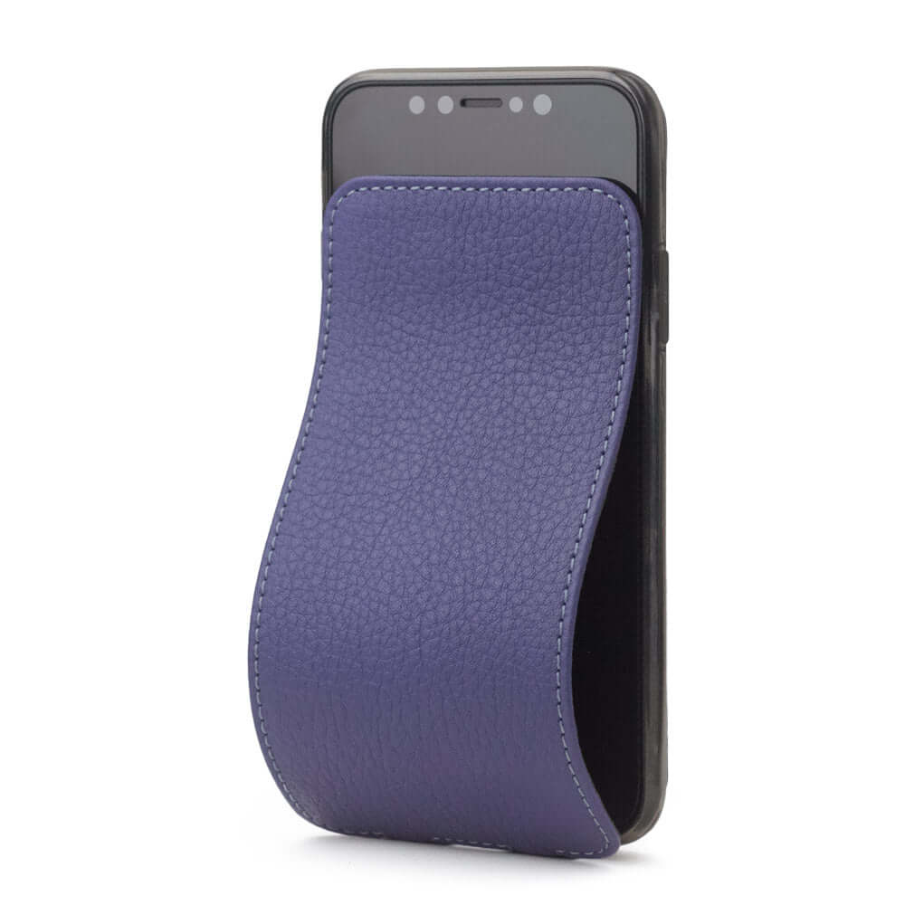 Premium Leather Case iPhone X/XS Purple | Marcel Robert - 0