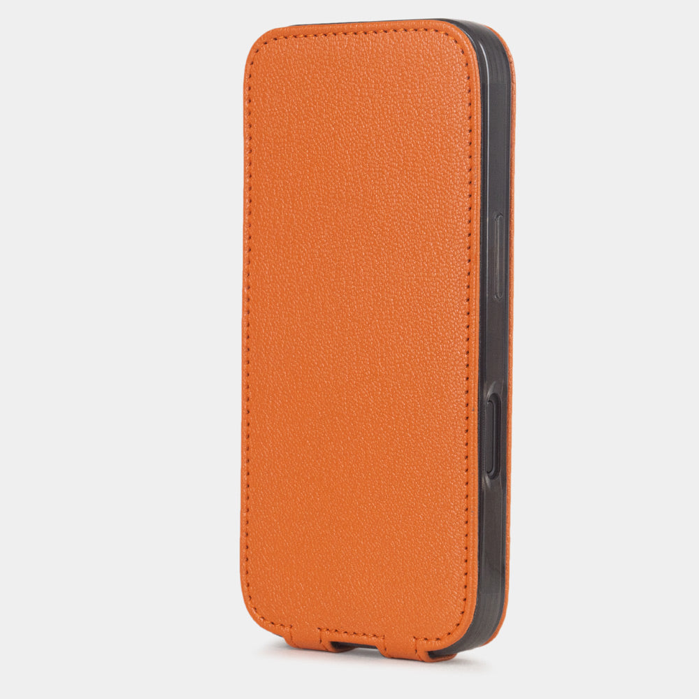 Flip case iPhone 17 Pro orange