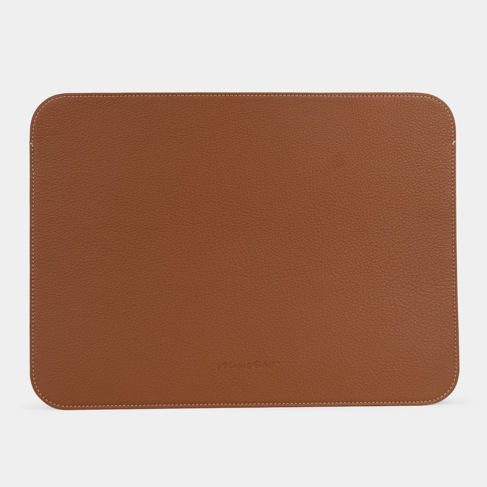 Horizontal Pouch Macbook 14'' Gold Leather | Marcel Robert - 0