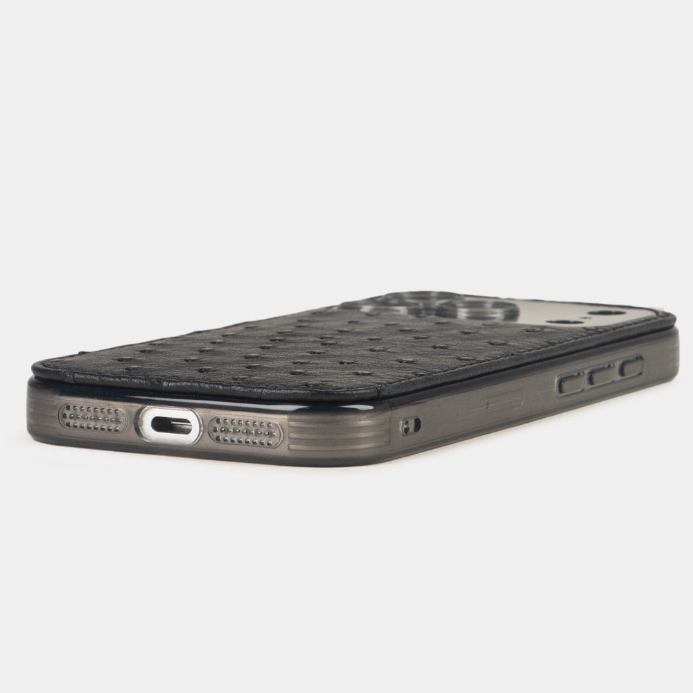 Cover case iPhone 17 Pro ostrich black