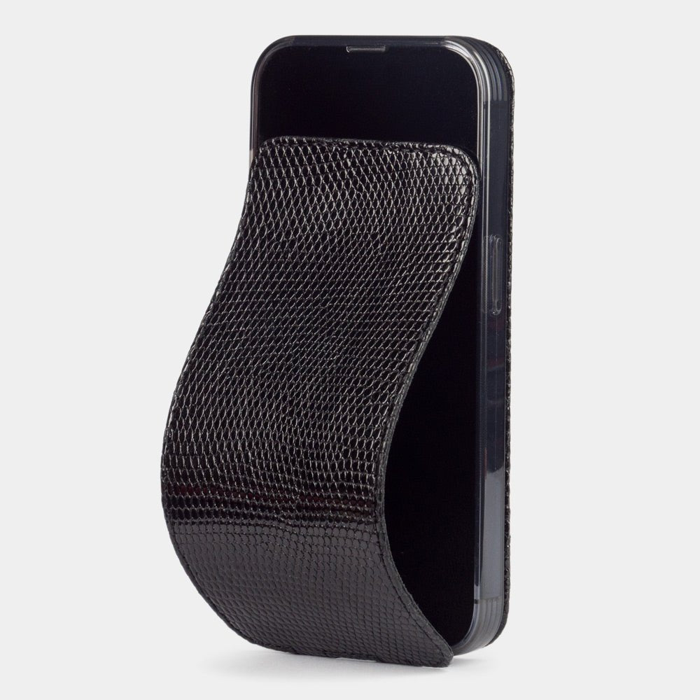 Premium Lizard Case iPhone 13 Pro Max Black | Marcel Robert - 1