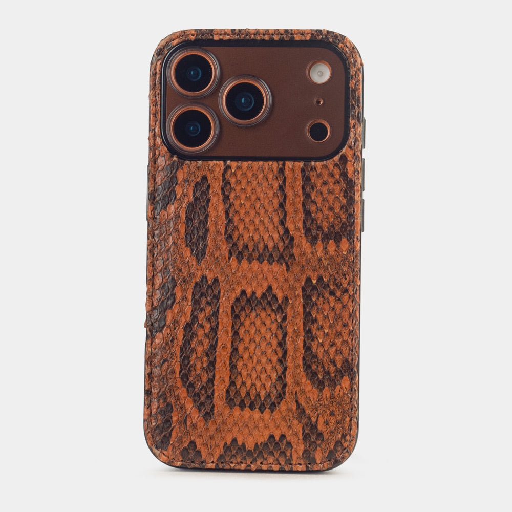 Cover case iPhone 17 Pro python gold