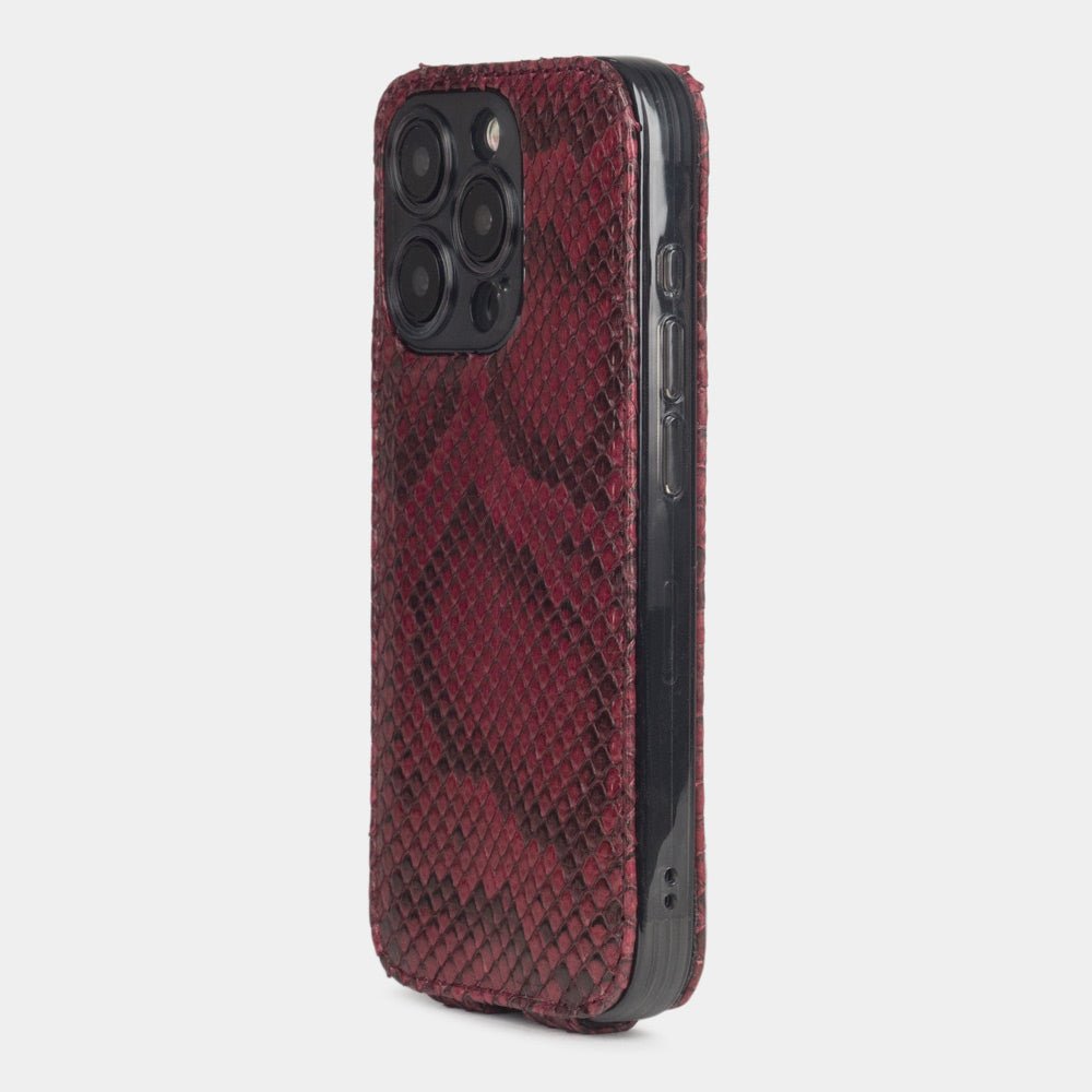 Elegant Python Leather Case iPhone 15 Pro Max| Marcel Robert - 1