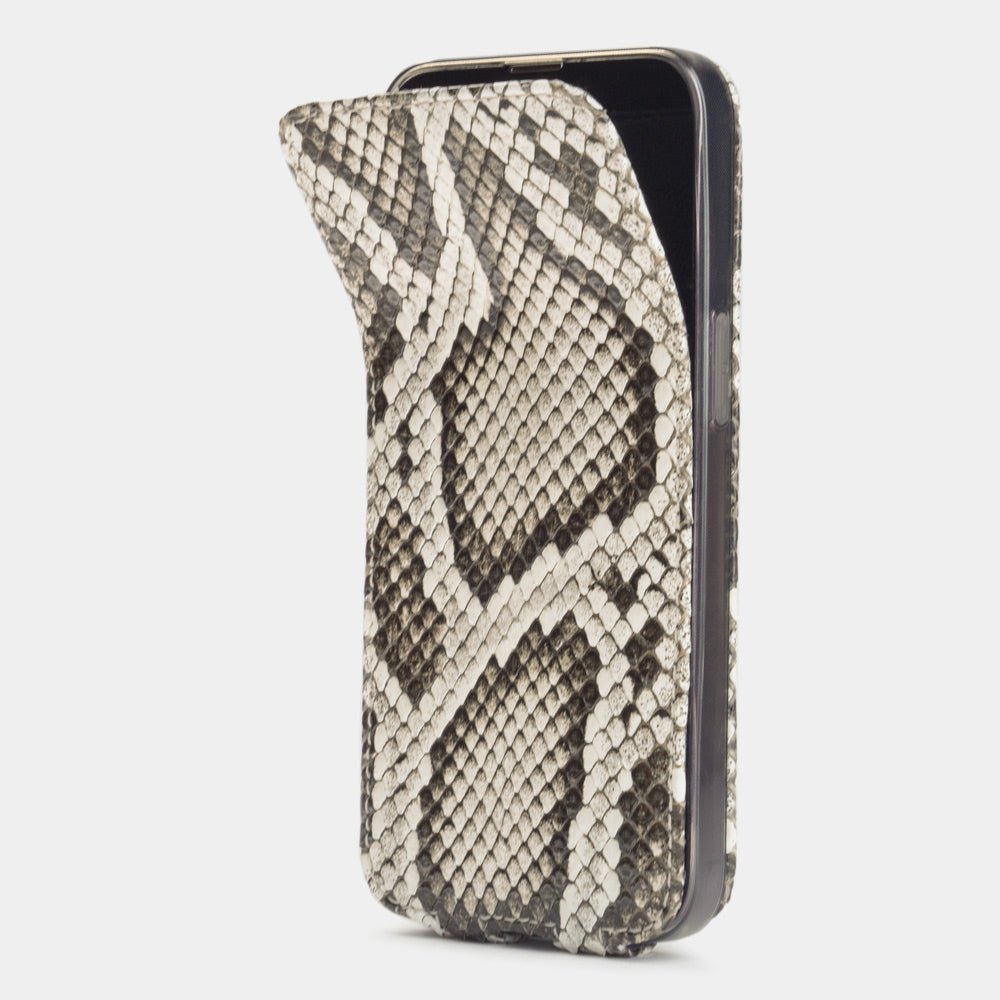 Natural Python Leather Case iPhone 13 Pro | Marcel Robert - 0