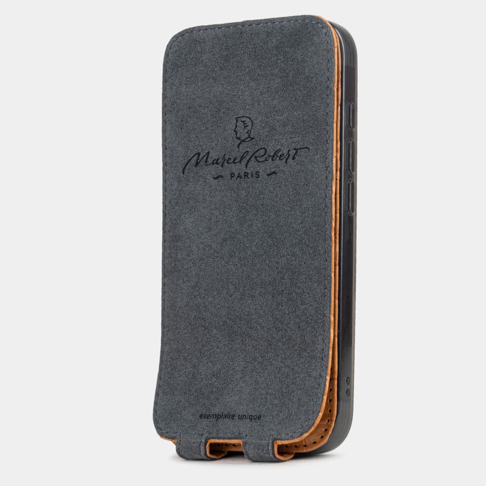 Alligator case iPhone 16 pro ocker