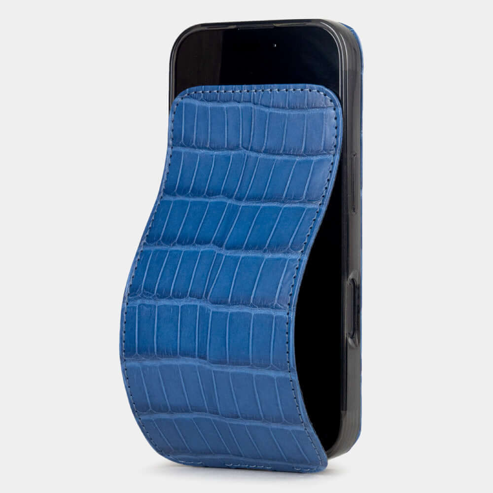 Alligator case iPhone 16 pro Blue