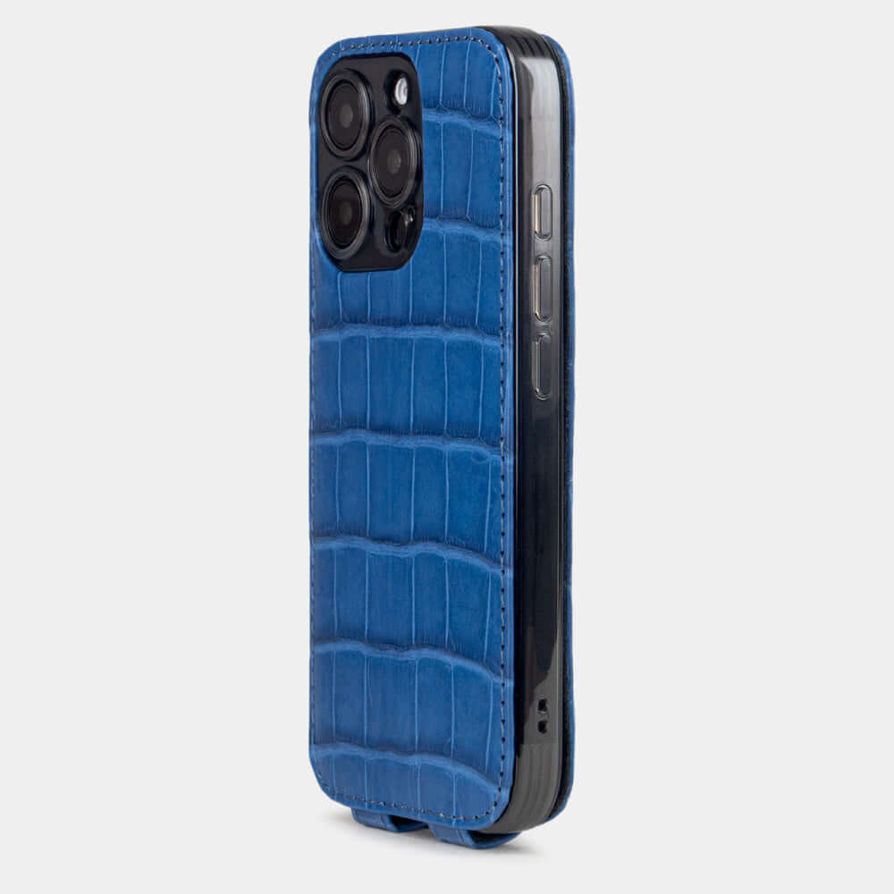 Alligator case iPhone 16 pro Blue