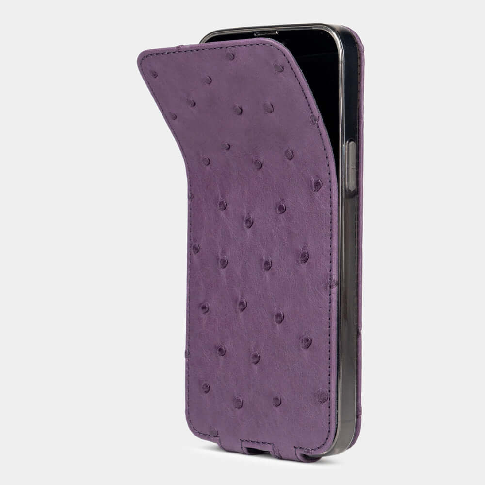 case iPhone 13 mini ostrich purple | Marcel Robert