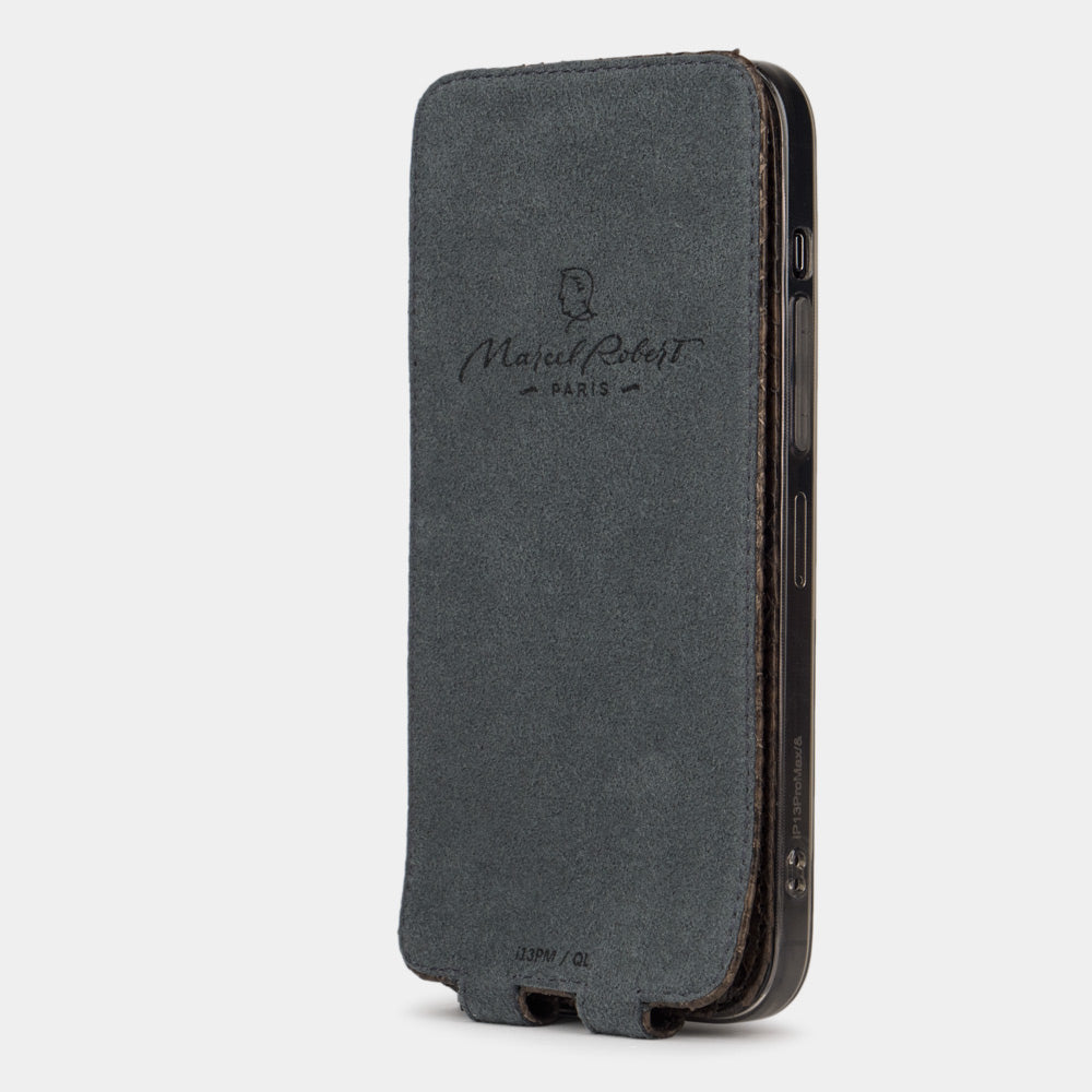 case iPhone 13 Pro python brown