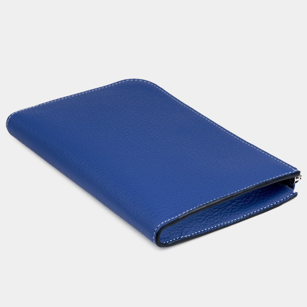 Bright Royal Blue Leather Wallet "Pont-Aven" | Marcel Robert - 5