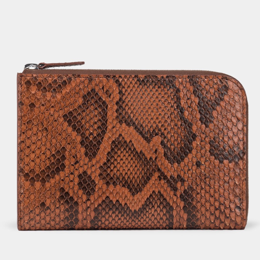 Premium Wallet Pont-Aven Python Gold Leather | Marcel Robert - 0