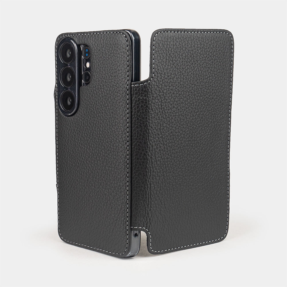Samsung S26 Ultra leather case – 3 cardholder slots & MagSafe