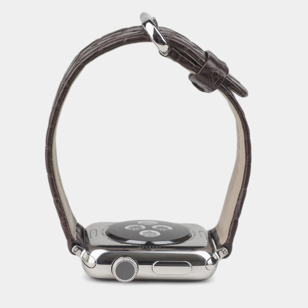 Women's Apple Watch band 41/42mm matte alligator leather