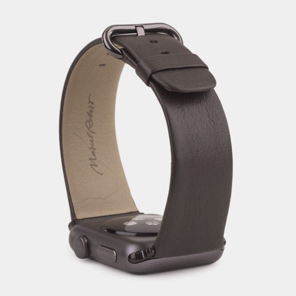 Leather Strap Apple Watch 45/46mm Brown | Marcel Robert - 10